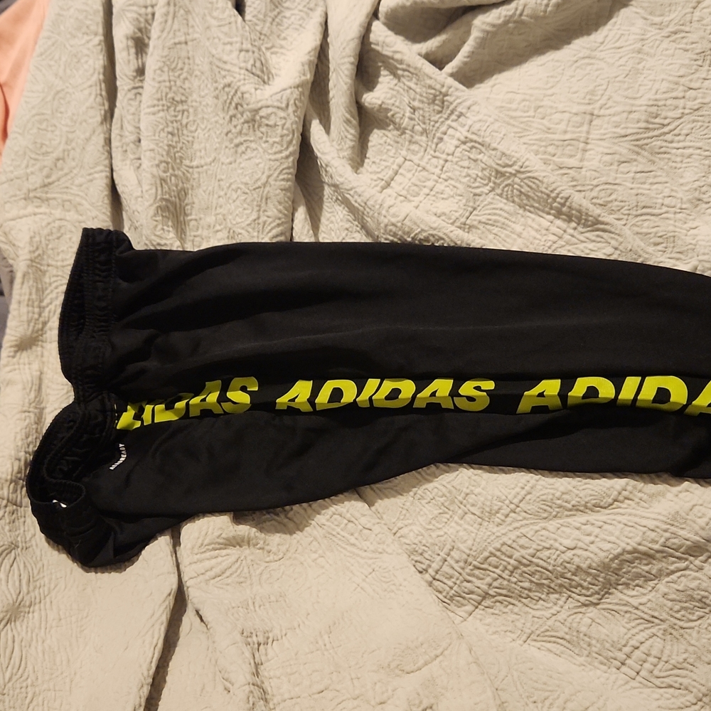 Men's XL Prime Green Adidas sweatpants